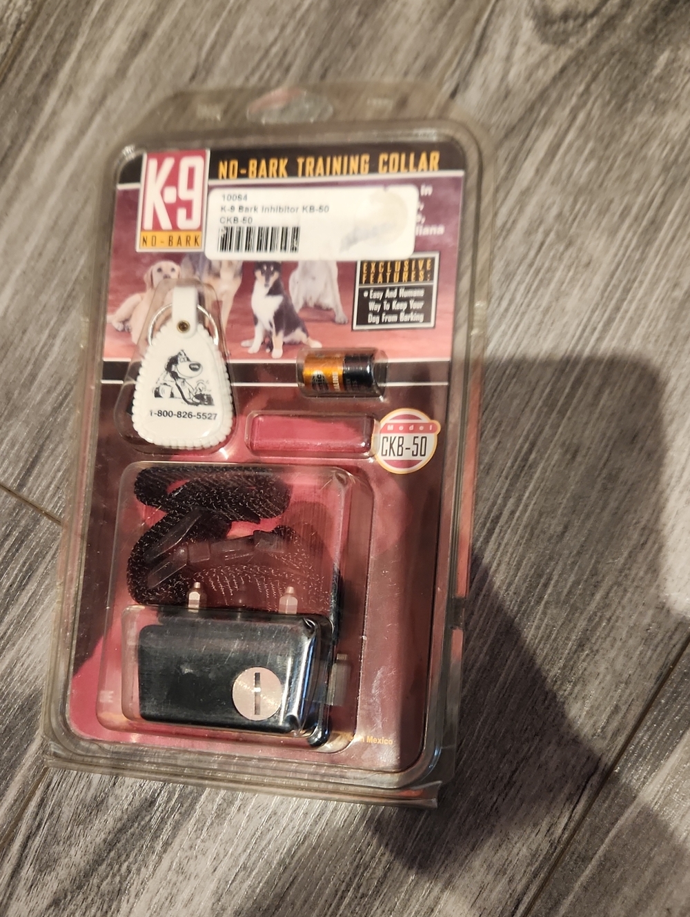 NWT K-9 No Bark Training Collar CKB-50